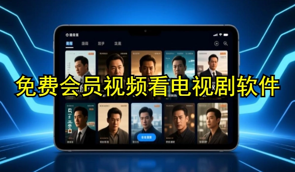 免费会员视频看电视剧软件推荐