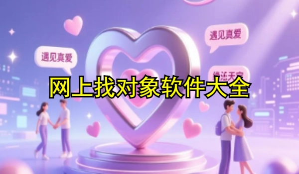 网上找对象软件大全