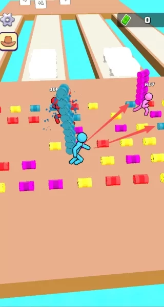 火柴人搬砖搭桥