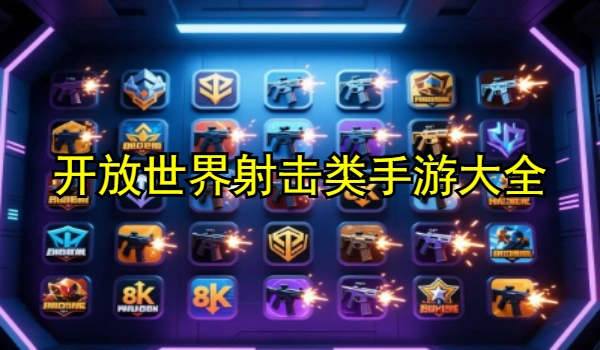 开放世界射击类手游大全