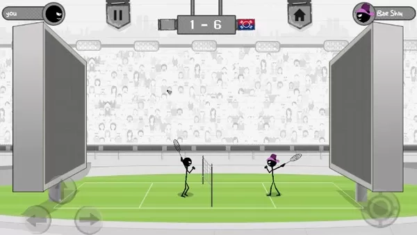 火柴人打羽毛球正版