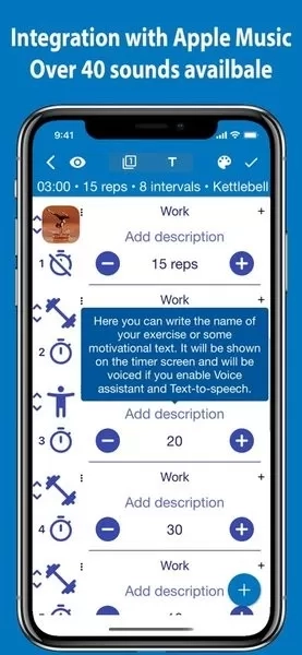 tabata timer计时器