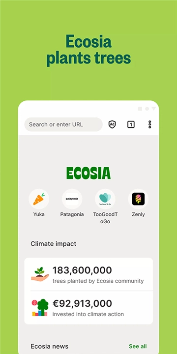 ecosia浏览器安卓版1