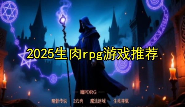 2025生肉rpg游戏推荐