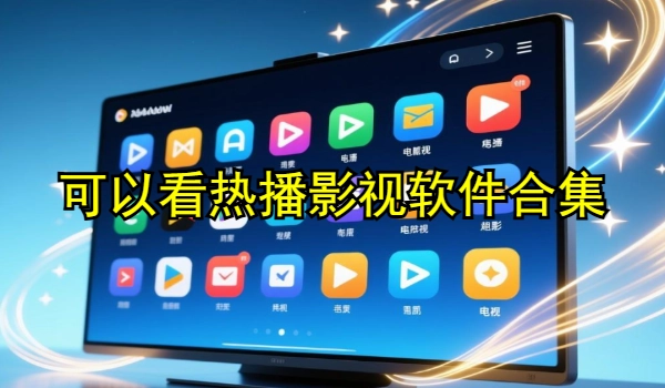 可以看热播影视软件合集