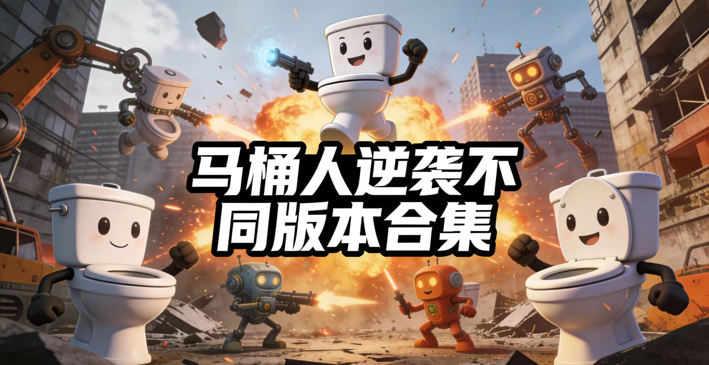 马桶人逆袭不同版本合集