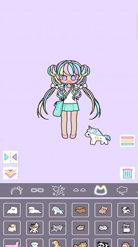 樱花下的可爱女生1