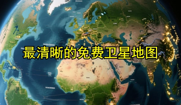 最清晰的免费卫星地图