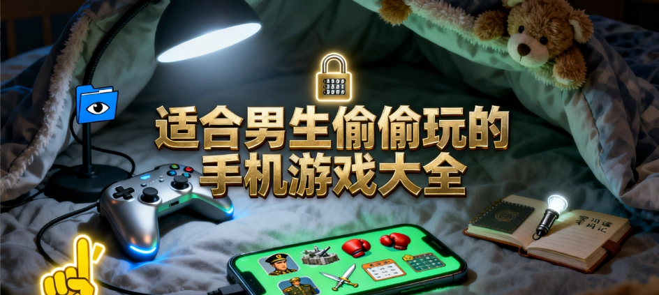 适合男生偷偷玩的手机游戏
