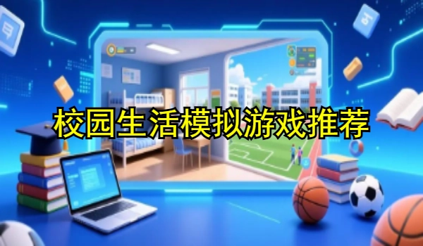 校园生活模拟游戏推荐