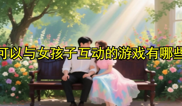 可以与女孩子互动的游戏有哪些