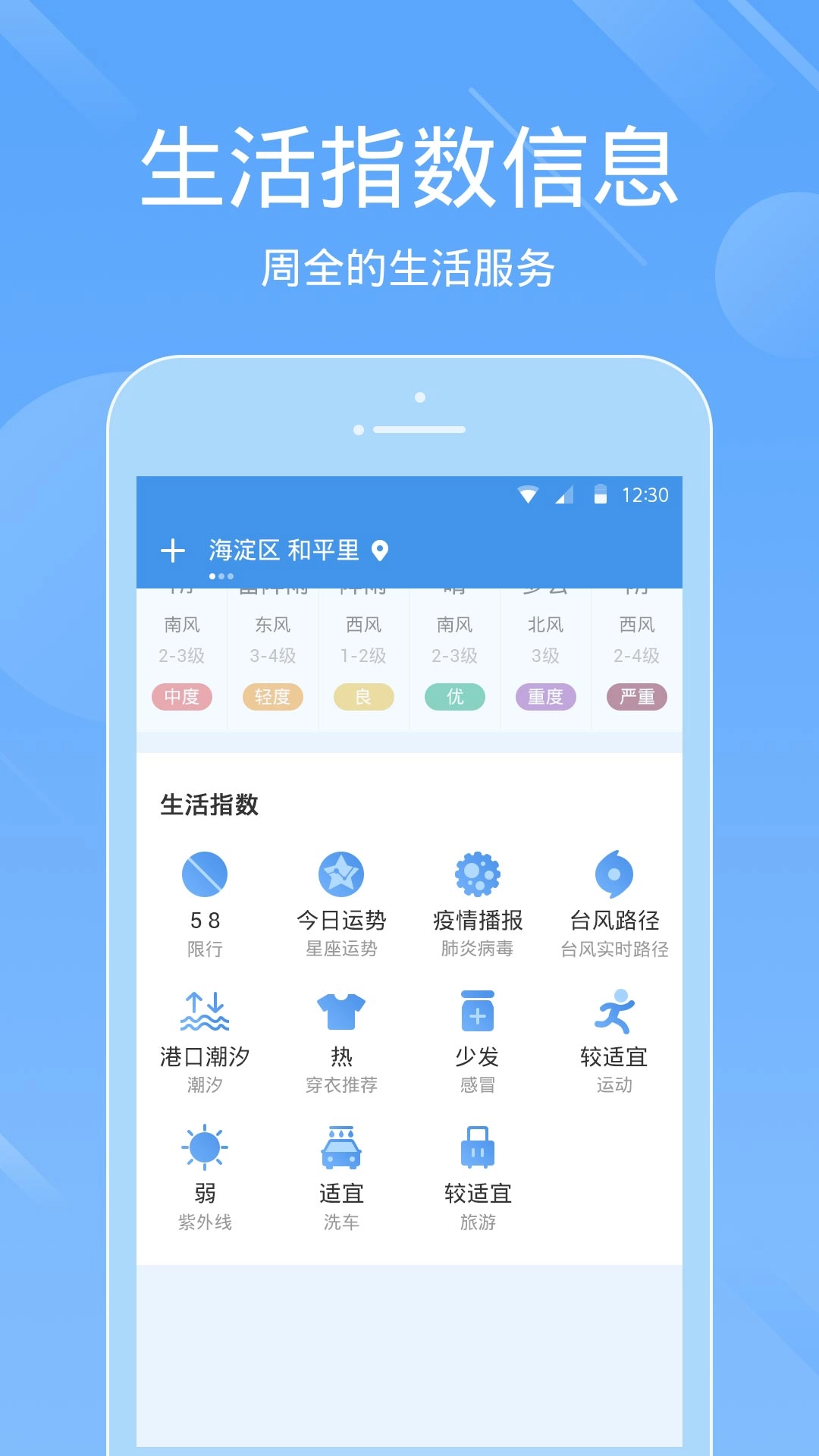 天气预报准
