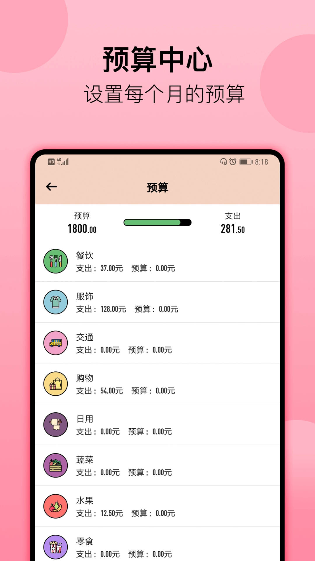 萌猪记账