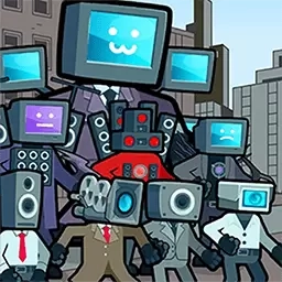 合到停不下来-马桶人进化监控人