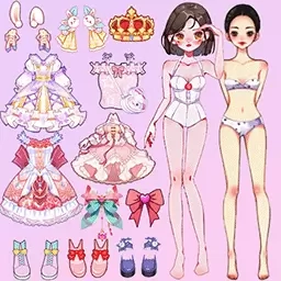 恋爱换装日记-安静书装扮少女
