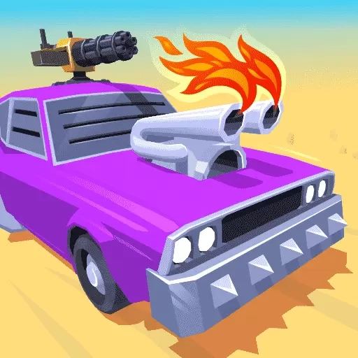 公路射击赛车-沙漠骑士