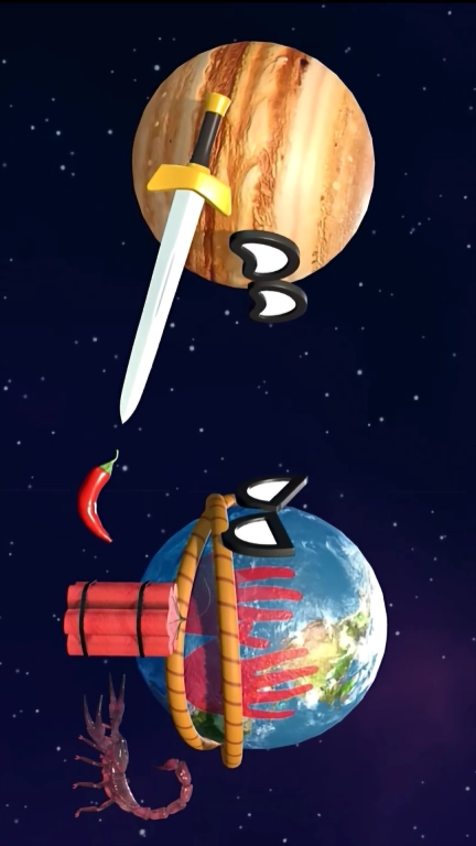 爆炸毁灭星球模拟-趣味星球模拟