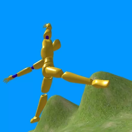 橡皮火柴人-橡胶人跳跃