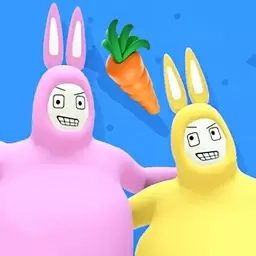 疯狂跳跃-搞笑疯狂兔子人