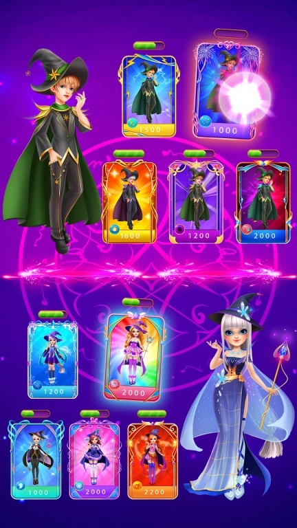 魔法公主魔力装扮故事