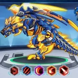 变形机器人大战恐龙-机甲恐龙乱斗射击