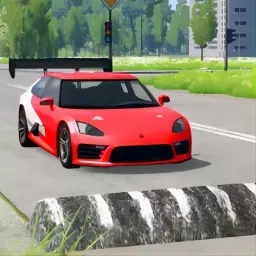 疯狂特技飞车-汽车减速带模拟