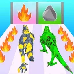 恐龙与骑士-元素收集与进化之战