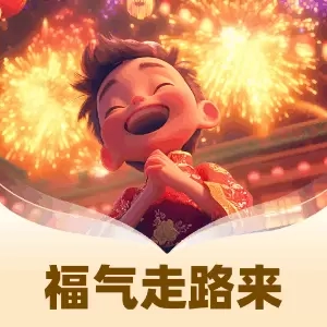 福气走路来