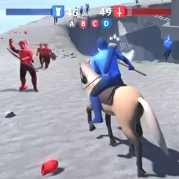 红蓝方战地模拟-中世纪骑马砍杀