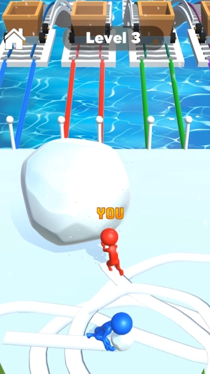 3D雪地竞赛