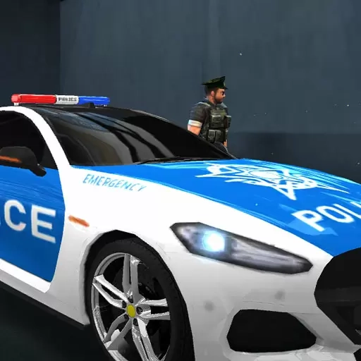 警察抓捕行动-红蓝警戒线