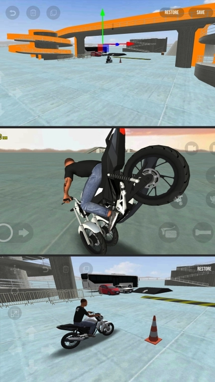特技摩托人3D