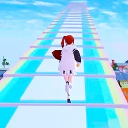 女孩一路向前-樱花向前冲