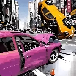 赛车冲撞