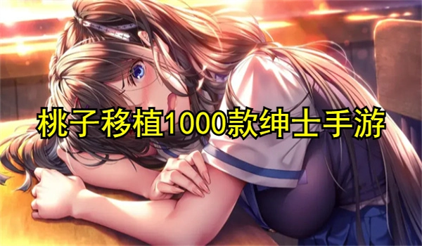桃子移植1000款绅士手游像素