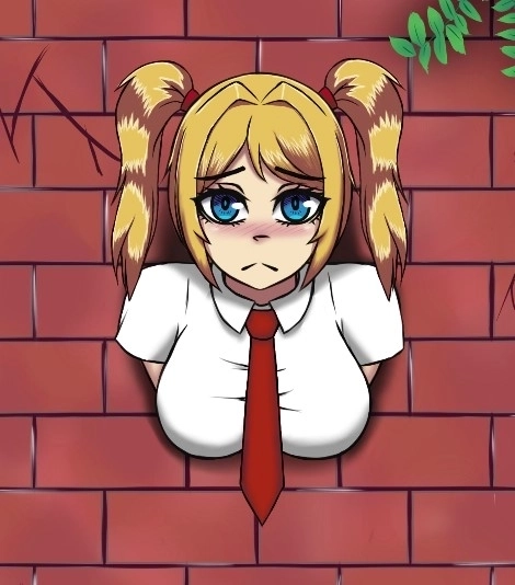卡在墙上的女孩汉化版下载手游