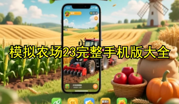 模拟农场23完整手机版大全