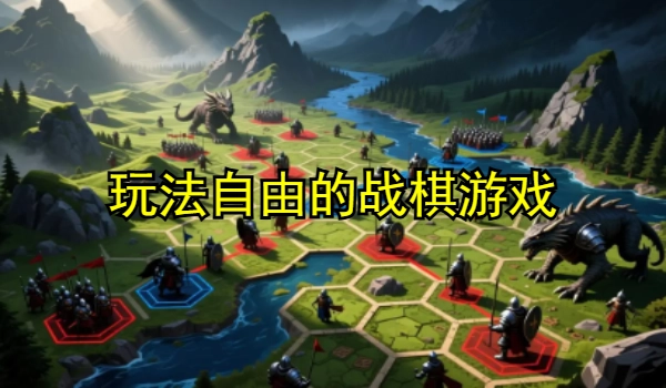 玩法自由的战棋游戏