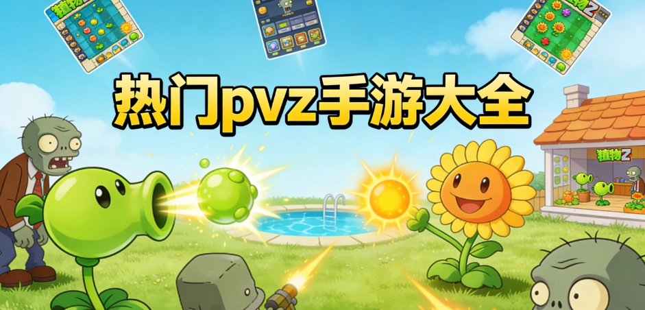 热门pvz系列游戏大全