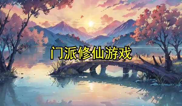 门派修仙游戏