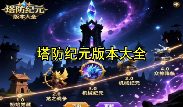 塔防纪元版本大全