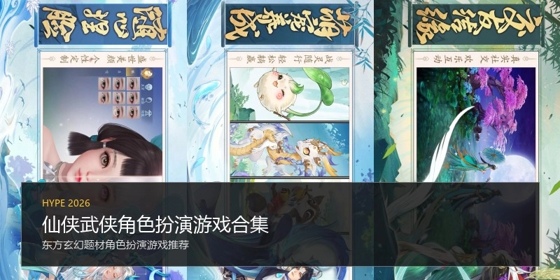 仙侠武侠角色扮演游戏合集