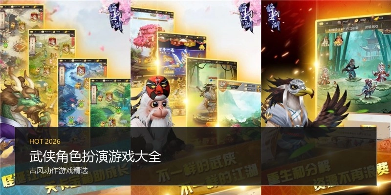 武侠角色扮演游戏大全