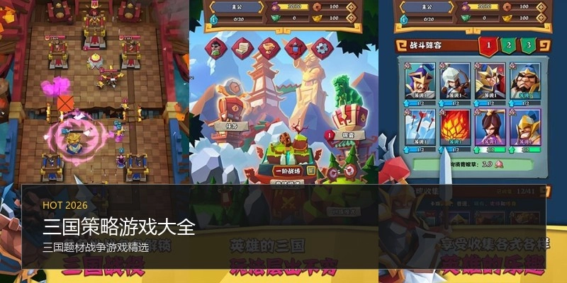 三国策略游戏大全