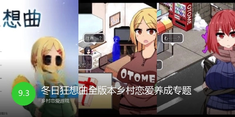 冬日狂想曲全版本乡村恋爱养成专题