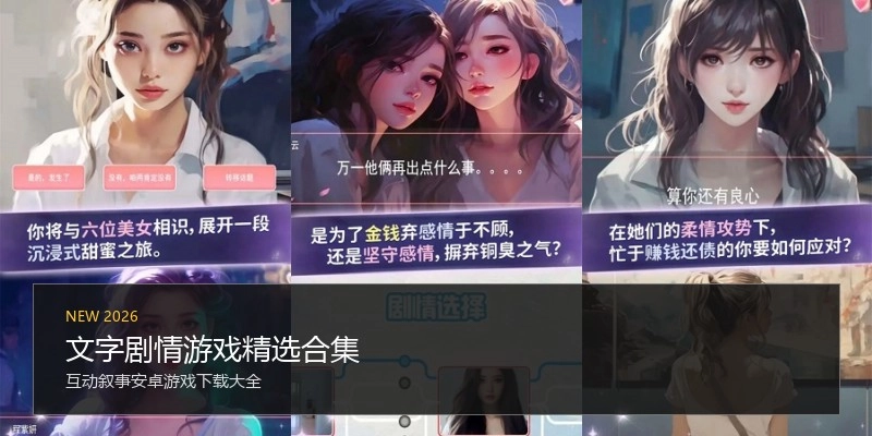文字剧情游戏精选合集