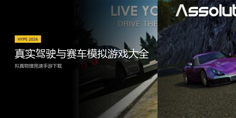 真实驾驶与赛车模拟游戏大全
