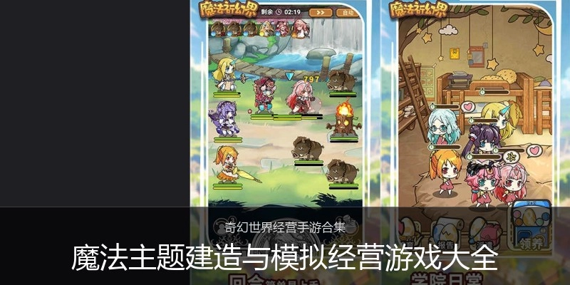 魔法主题建造与模拟经营游戏大全
