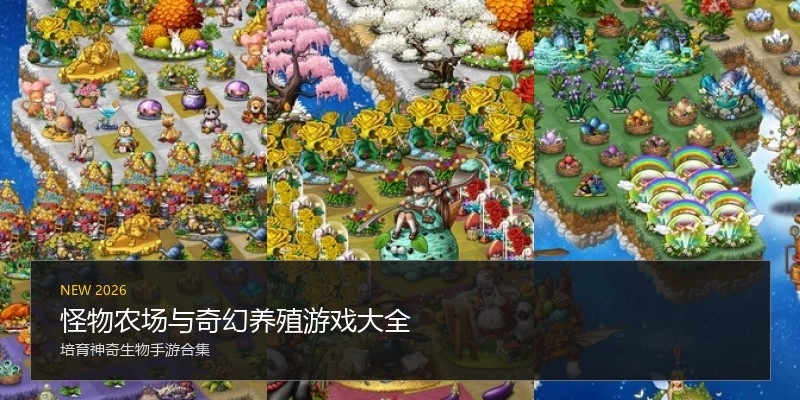 怪物农场与奇幻养殖游戏大全