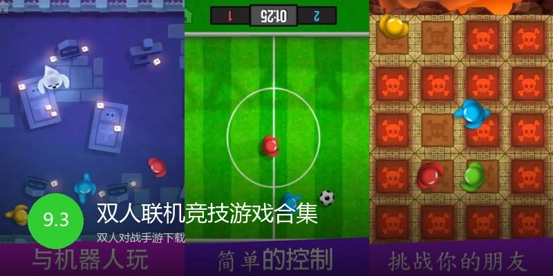 双人联机竞技游戏合集